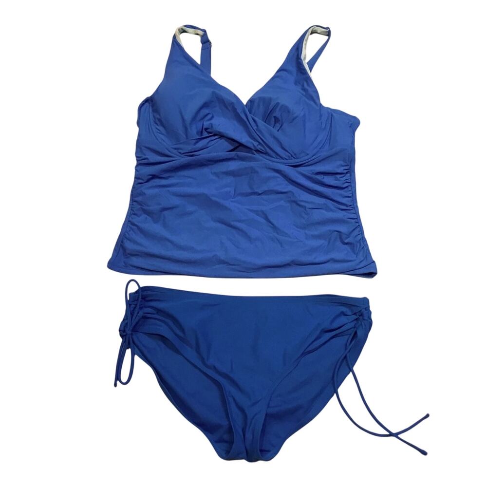 Time and Tru Blue Tankini Set